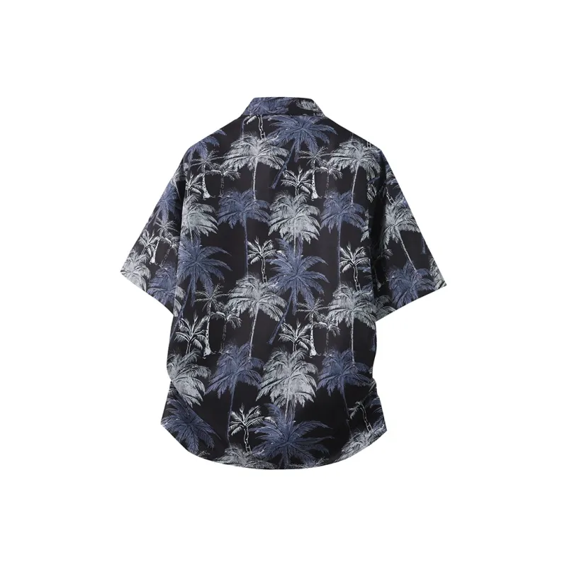APUNCHLINEWORKSHOP Summer Hawaii Style Shirt Men's-1