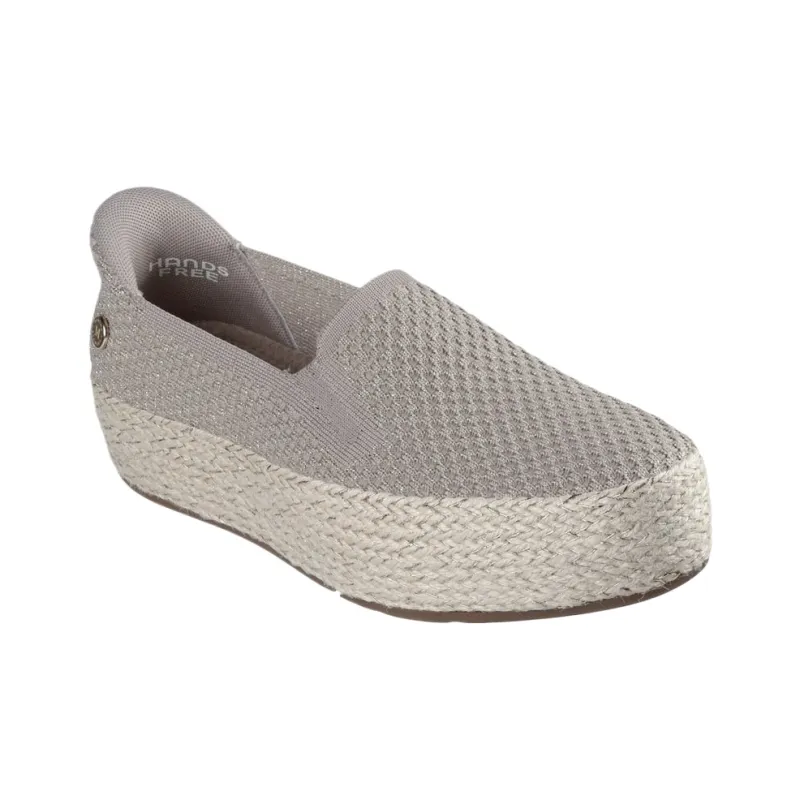 Martha Stewart x Skechers Slip ins Low Top Casual Shoes Women's Taupe-3