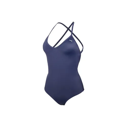 PUMA One-piece Swimsuit Women's Marine Blue