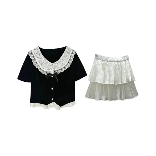 PLANE DRIFT Two Piece Skirt Sets Women's