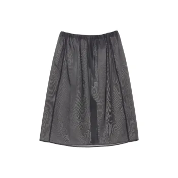 AMOMENTO Shirring Skirt