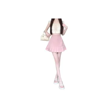 Flowers In Water Casual Short Skirts Women's