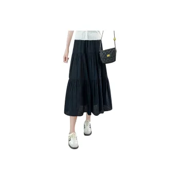 Cypress House Casual Long Skirts Women's Black