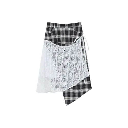 Sofitte 블랙 여성 캐주얼 숏 스커트