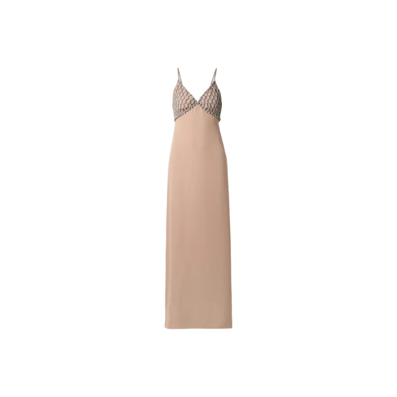 Valentino Evening Dress Women's Blush Color-0