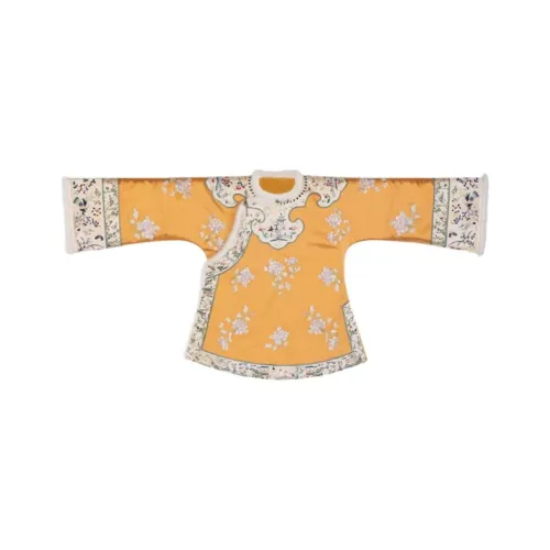 YICHENGFENGXU Hanfu Women's Gold Positioning Embroidery Quilting Imitation Silky Cotton Lining