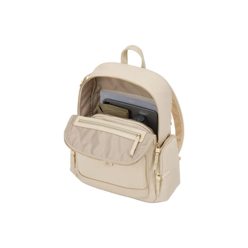 SAMSONITE KHALEESI DuPont Nano Fabric Backpack Medium Size Women's Ecru-4