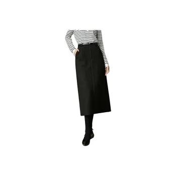 Late White Skirt Women's Black Gray