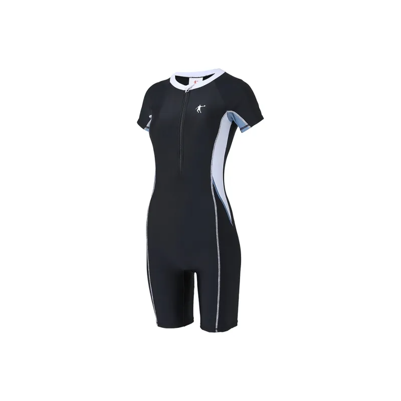 QIAODAN One piece Swimsuit Women's Black-0