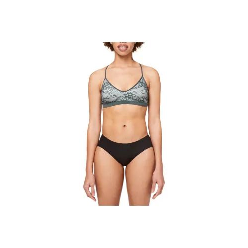 Lululemon Live In Lace Sports Underwear Women's Dark Gray/Polar Ice