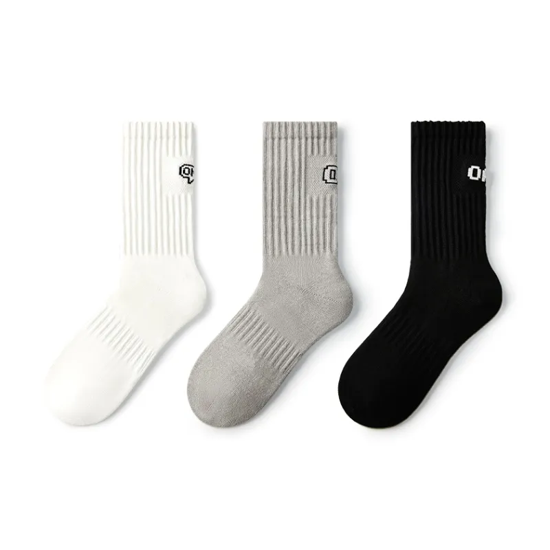 Primeet Mid Calf Socks Unisex Combo Set-18