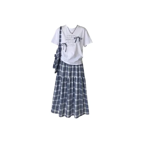 ZCDECO Two Piece Skirt Sets Women's
