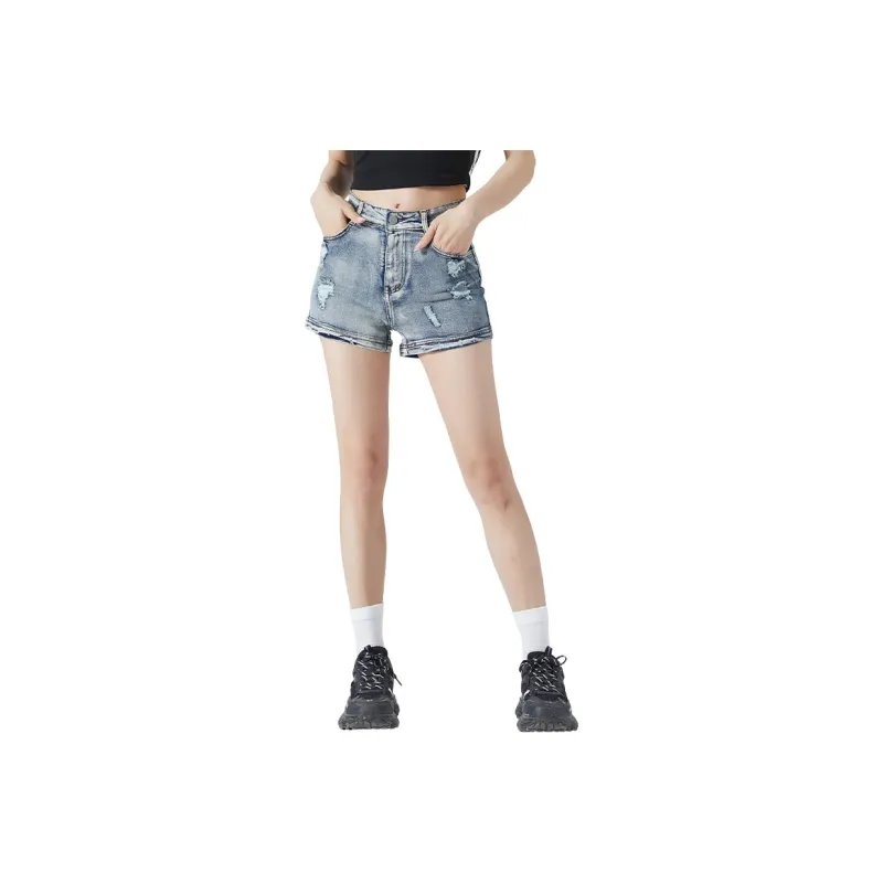 Jifffly Denim Shorts Women's-0