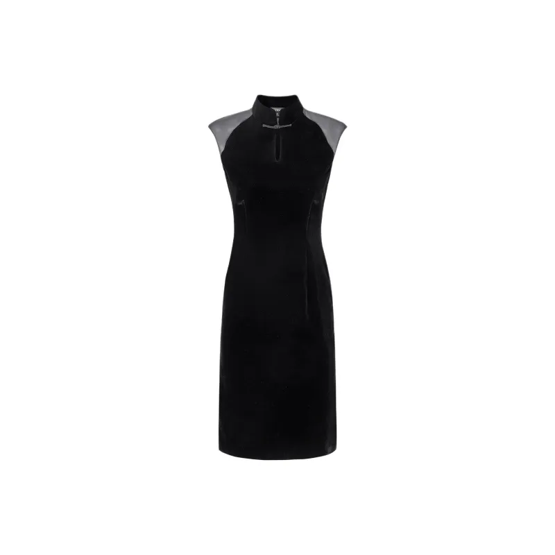Shanghai Tang X Jacky Tsai Velvet Qipao-0