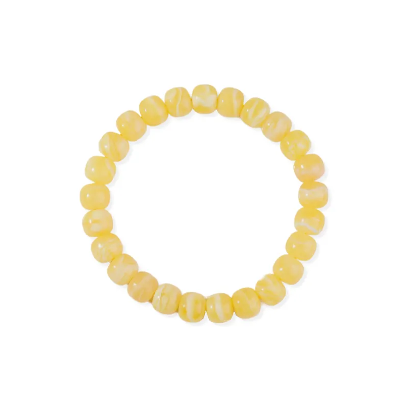 The Call Of The Heart Amber Beeswax Bracelets Unisex-0
