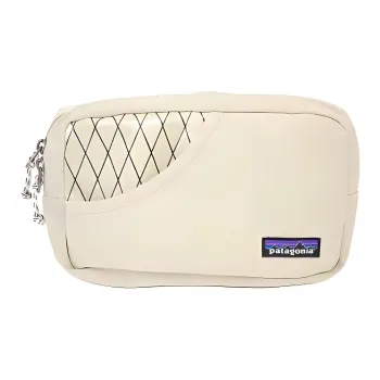 Patagonia Stand Up Cotton One Shoulder Crossbody Fanny Pack Unisex White