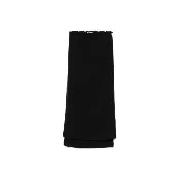 JIL SANDER Layered Midi Skirt