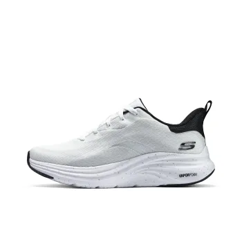 Skechers Cushioning Rebound Low Top Running Shoes Men's White Black