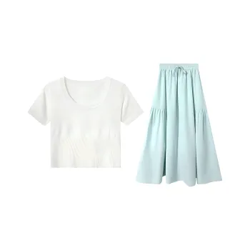 PAIN OR PLEASURE Summer Skirt Set Women's