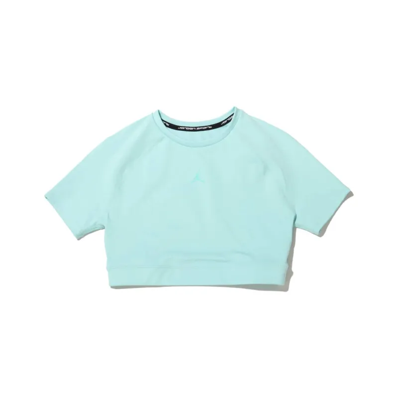 Jordan Sport Workout Clothing Women's Light Dew Green/Sapphire Green-0