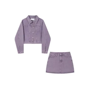 TURN UP Skirt Set Women's Purple