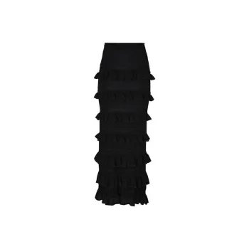 Zimmermann Illustration Frilled Skirt