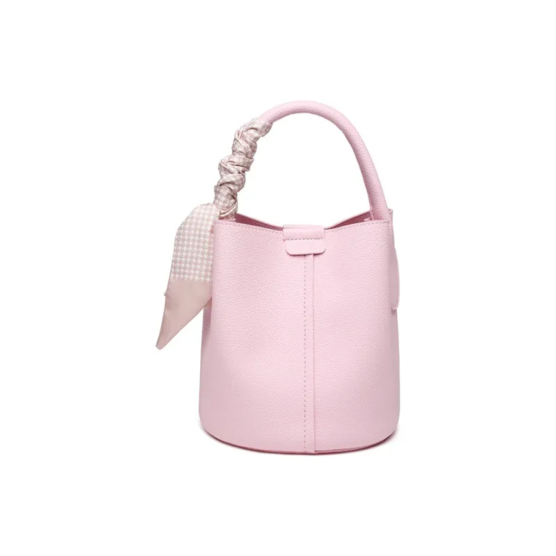 BLAKE FLEETO PU Bucket Bag, One Shoulder Handbag Regular Women's Multicolor-8