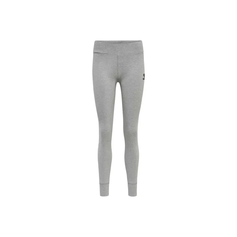 Hummel Cotton Blend Tights Sports Pants Women's Gray-0