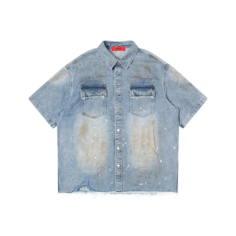 INXX Shirts Unisex Denim Blue-0