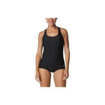 Speedo Conservative Ultraback One Piece Black One piece Swimsuit Women's
