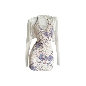 Icicofficial Skirt Set Women's White