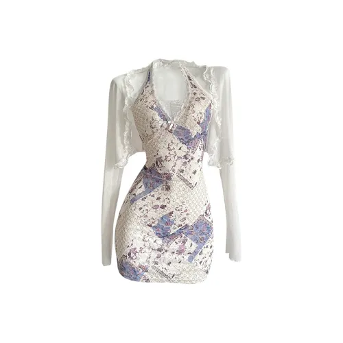 Icicofficial Skirt Set Women's White