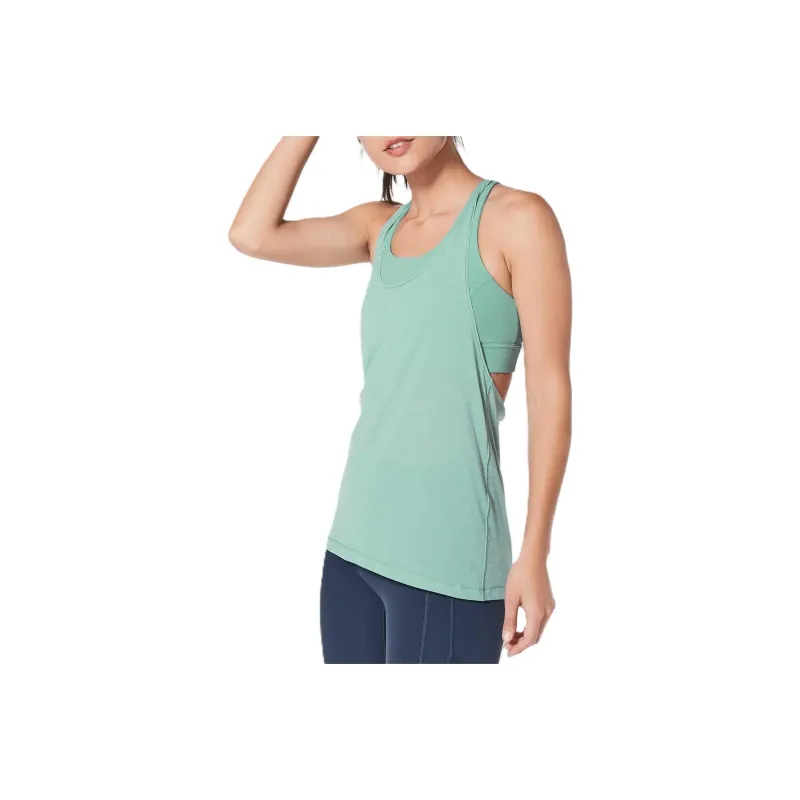 Lululemon Sport Vests Women's Gray Green-0