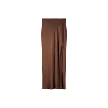 Patrizia Pepe Satined Maxi Skirt