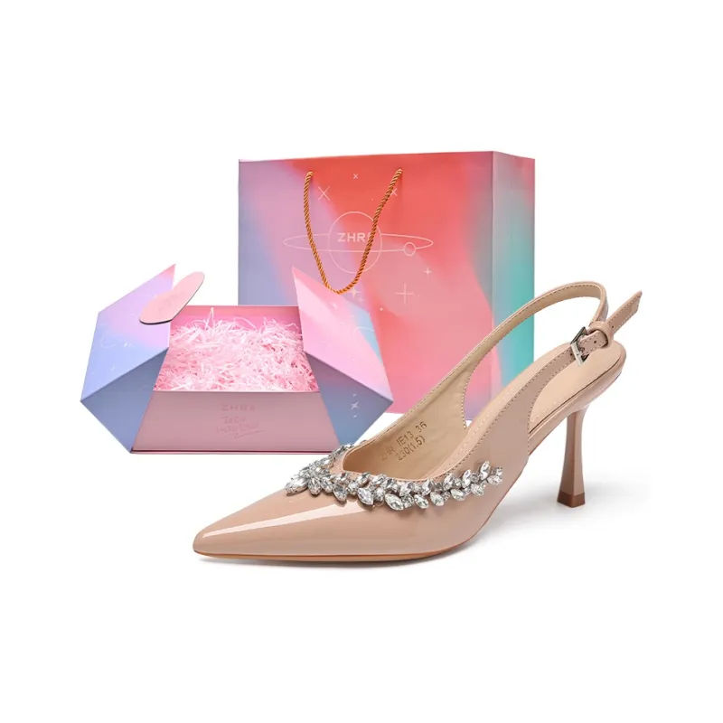 ZHR Slim Heel High Heels 8cm Women's-36
