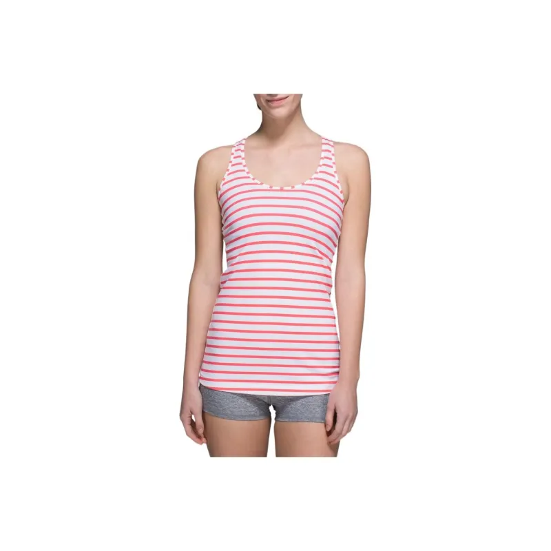 Lululemon Cool Racerback Sport Vests Women's Red White-0