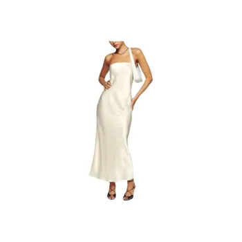 Reformation Joana Silk Maxi Dress