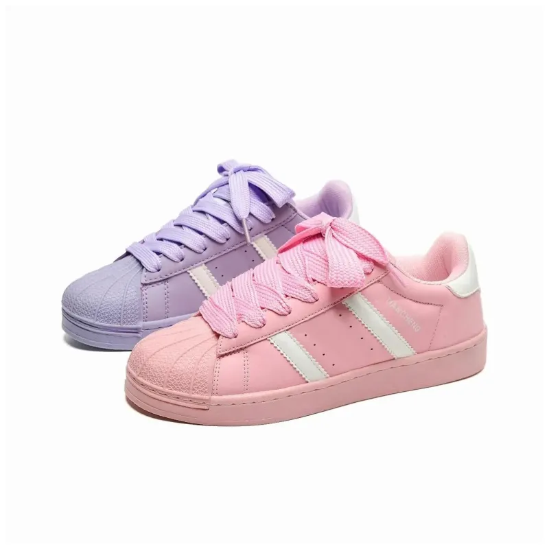 OAOQ Cushioning, Abrasion Resistant, Lightweight, And Breathable Low Top Skateboard Shoes Unisex-53