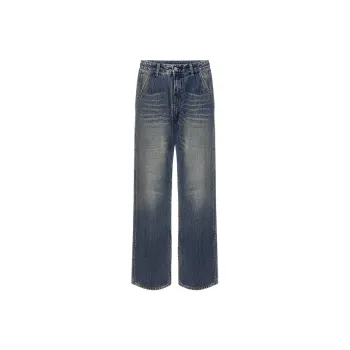 MIIOW Trend Party Series Jeans Unisex Denim Blue