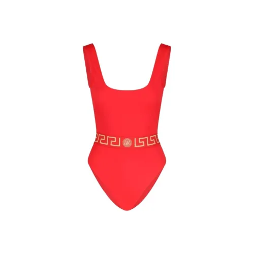 VERSACE Sleeveless One Piece Swimsuit