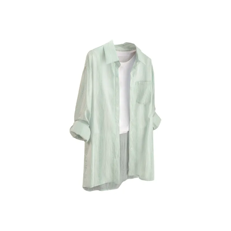 Cypress House Shirt Women's Light Blue Stripes-2