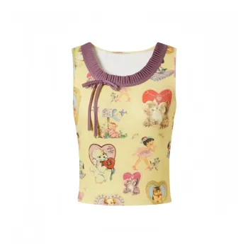 YGPRW Tank Tops Women's Apricot