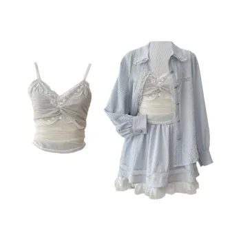 TURN UP Two Piece Skirt Sets Women's