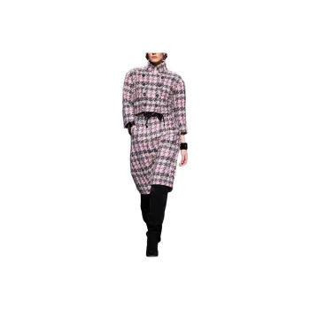 CHANEL Casual Long Skirts Women's Light Pink