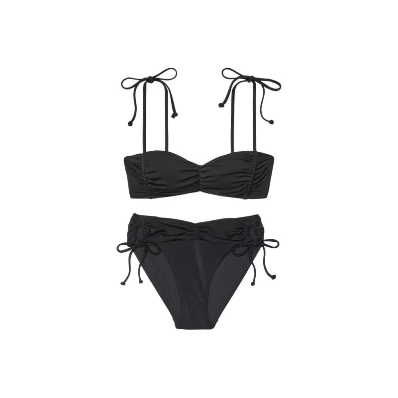 Victoria's Secret Swimsuit Set Women's Black-0