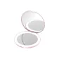 [Pink]LED Portable Makeup Mirror