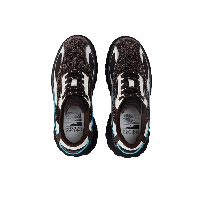 CONP Slip Resistant And Breathable Low Top Casual Shoes Unisex Brown, White & Multicolor-3