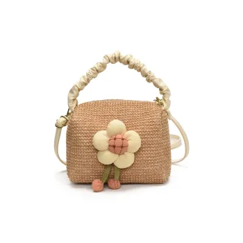 TOUTSEUL YOLO Straw Woven One Shoulder Handbag Women's Multicolor