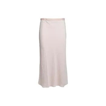 CALVIN KLEIN Casual Long Skirt Women's Light Pink