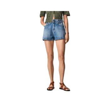 Pepe Jeans Denim Shorts Women's Blue